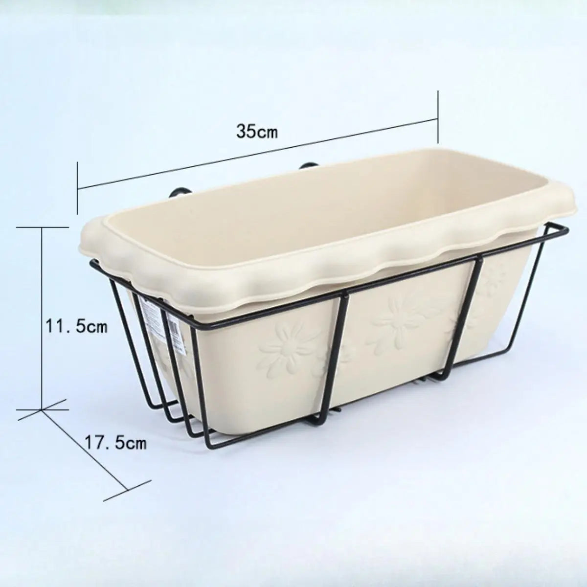 Hanging Planter for Balcony Railing - Garden and Outdoor