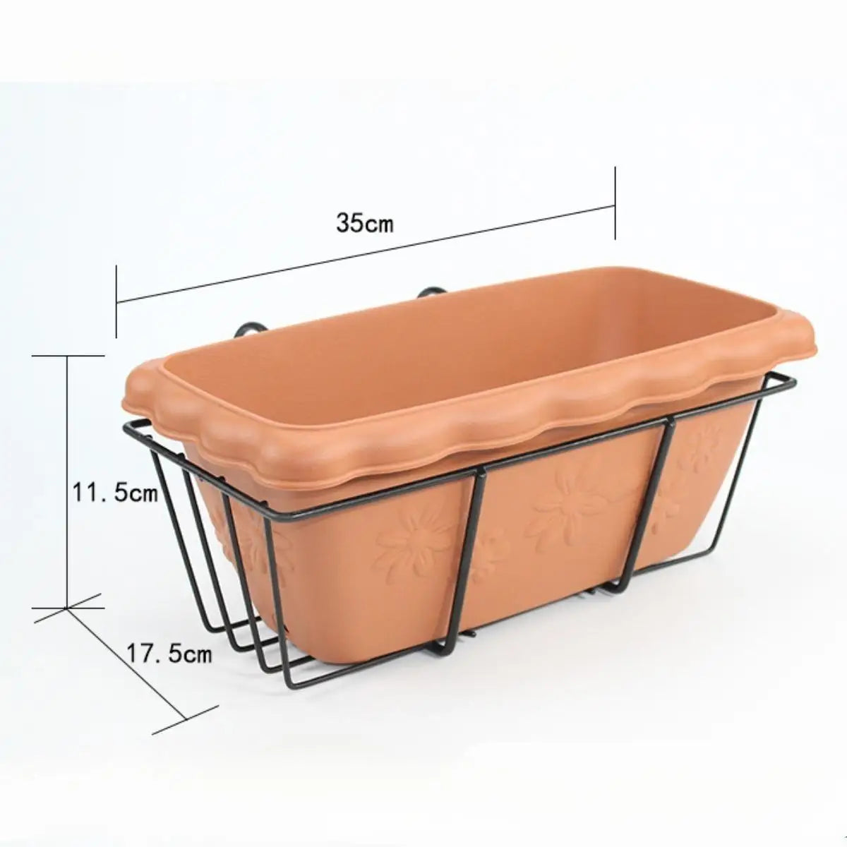 Hanging Planter for Balcony Railing - Garden and Outdoor