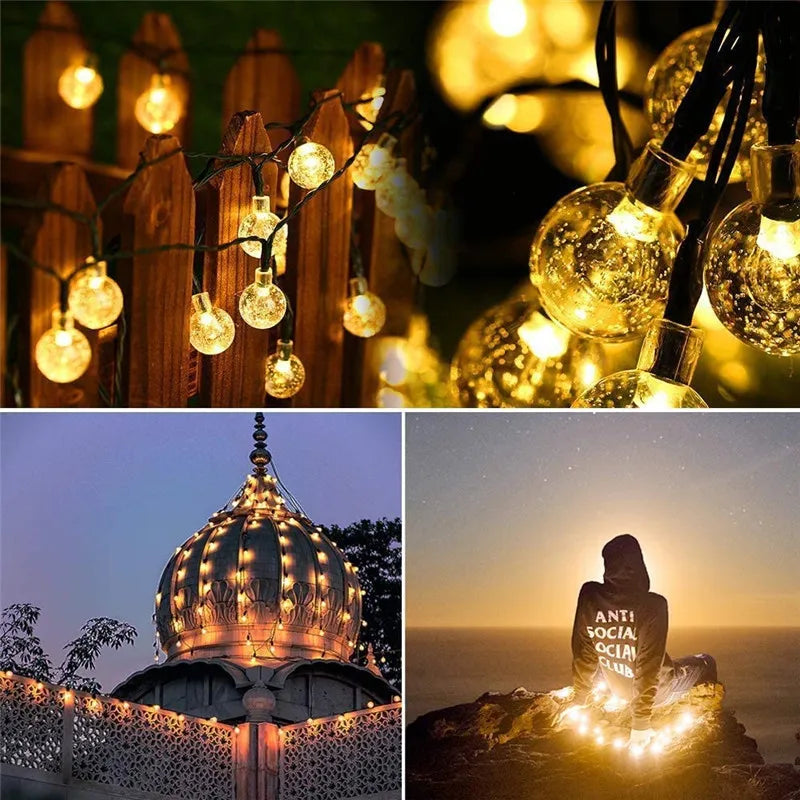 Garden Solar Lights 50 LED 24ft 8 Modes