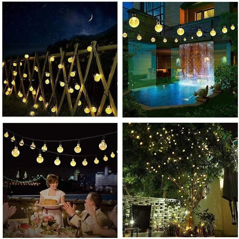 Garden Solar Lights 50 LED 24ft 8 Modes