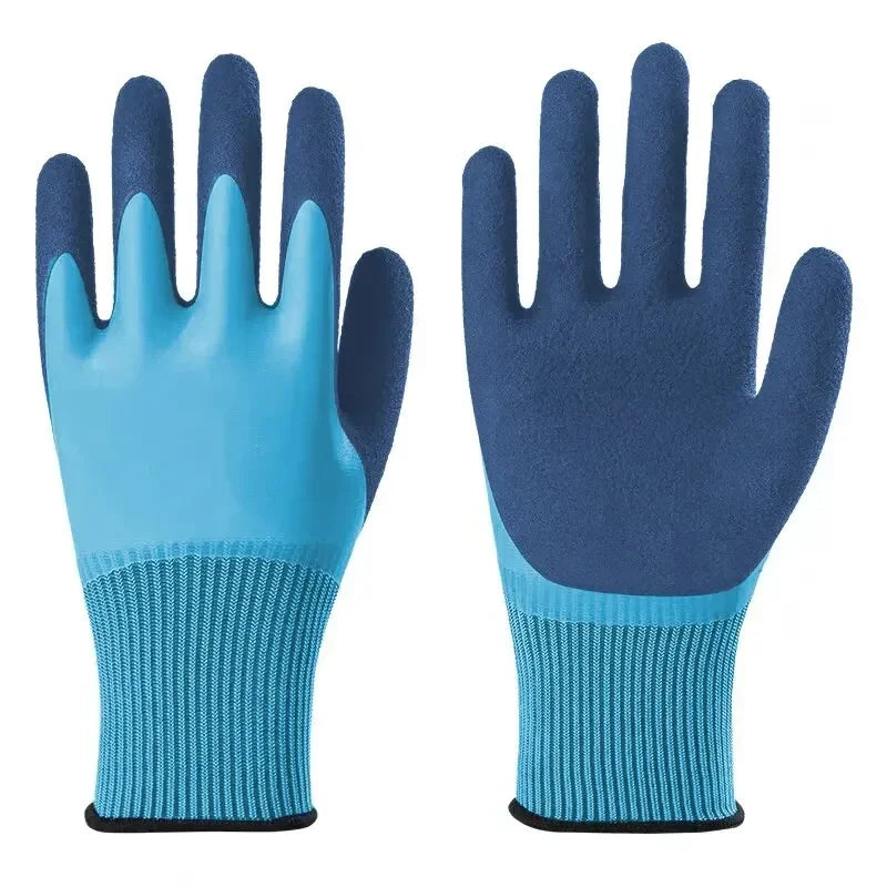 Gardening Gloves Puncture Resistant Latex Waterproof - Gardening and Outdoors