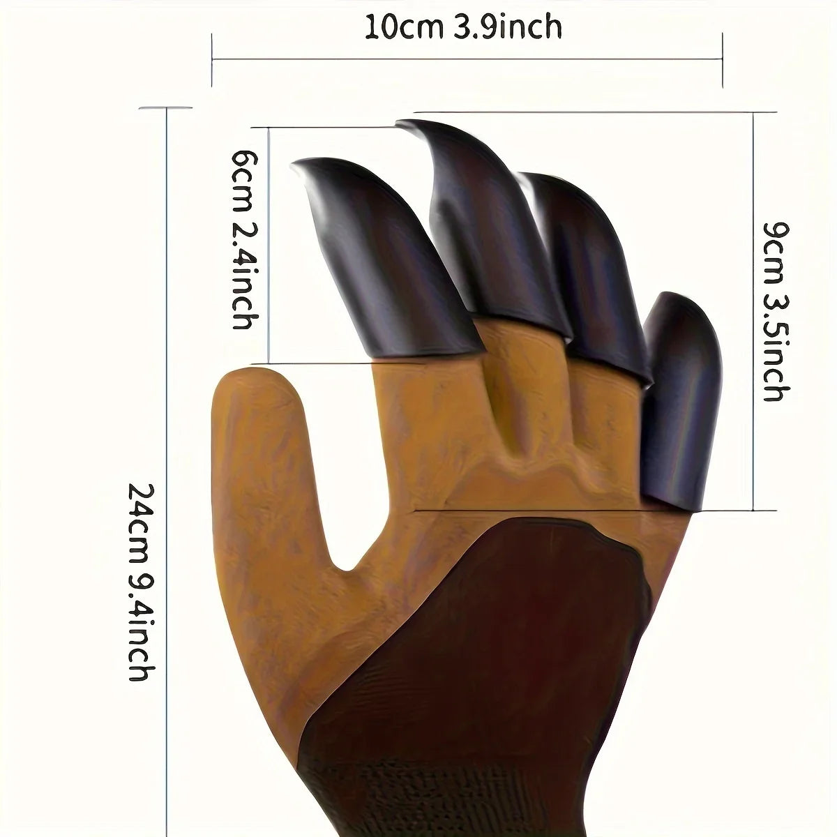 1 pair - Claw gardening gloves - Gardening and Outdoor