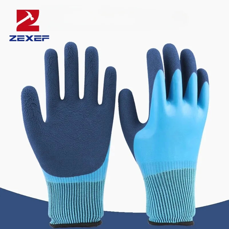 Gardening Gloves Puncture Resistant Latex Waterproof - Gardening and Outdoors