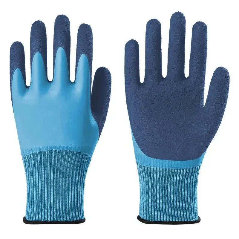 Gardening Gloves Puncture Resistant Latex Waterproof - Gardening and Outdoors