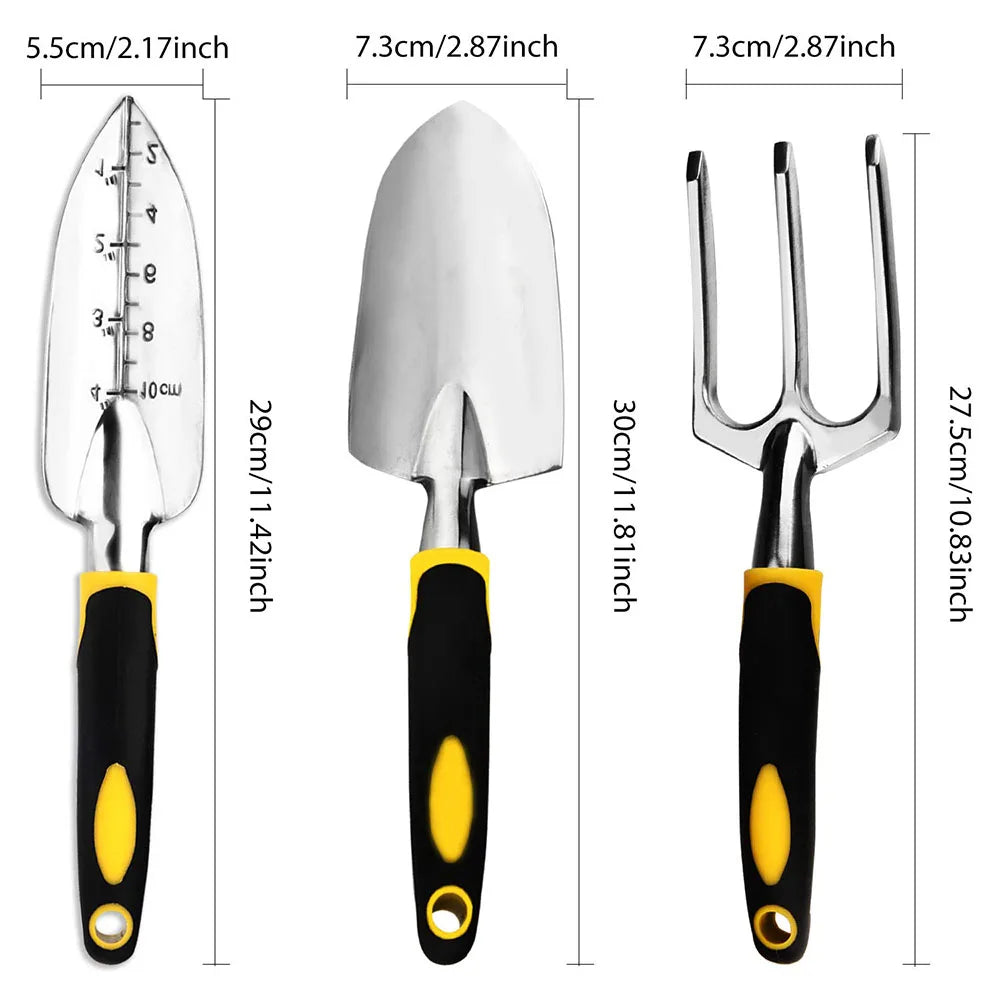 Garden Tool Set 4 Pack With Trowel - Planting Gardening Tools