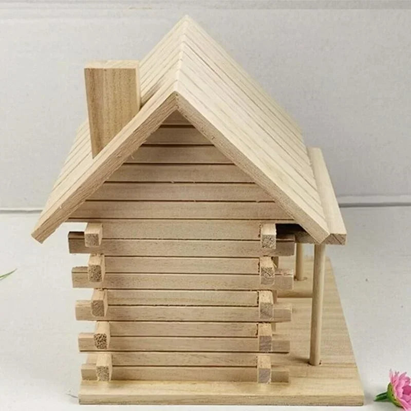 Wooden Bird House Nesting Box - Birds and Animals
