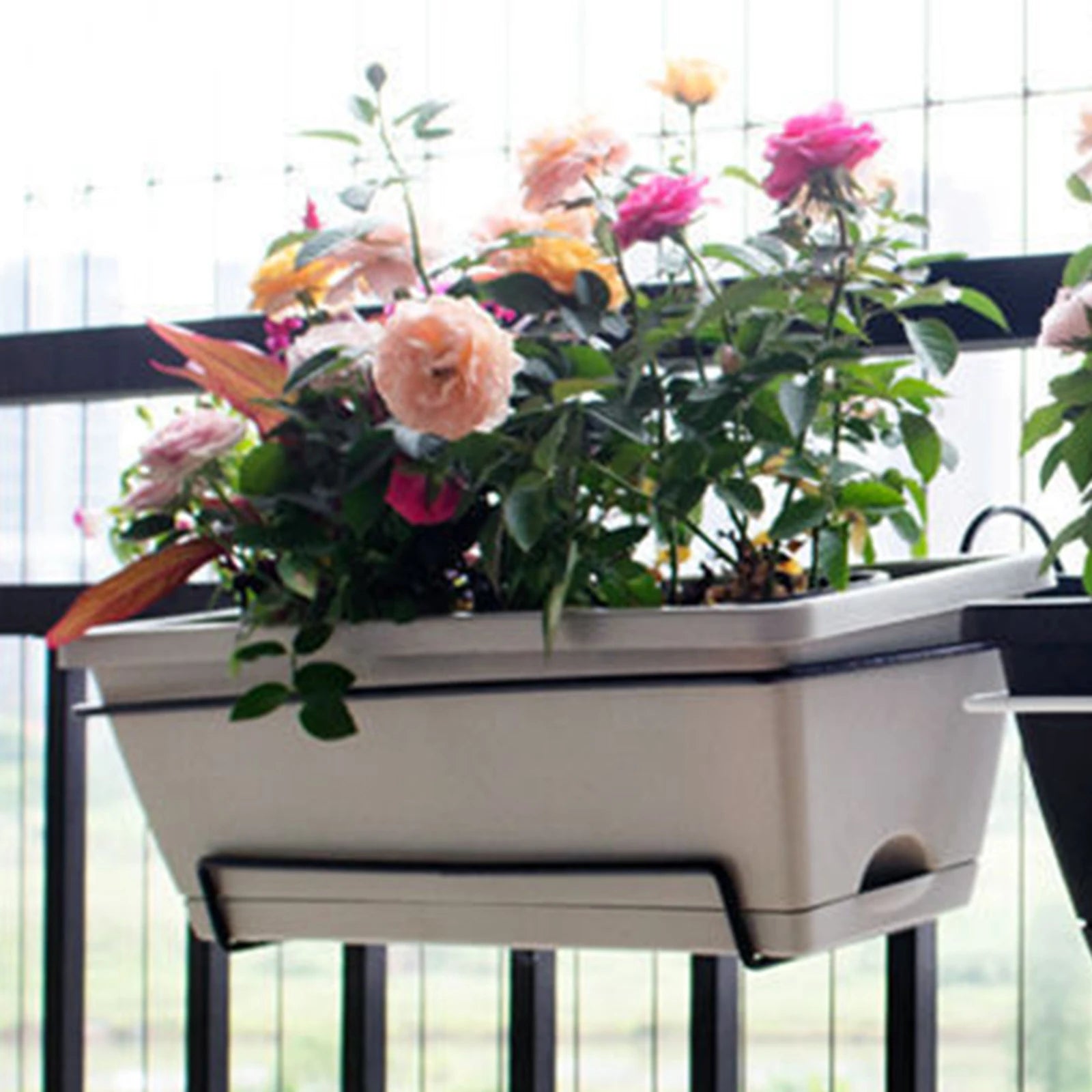 Hanging Planter for Balcony Railing - Garden and Outdoor