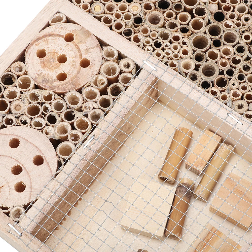 Insect Bee House Wooden - Birds and Animals