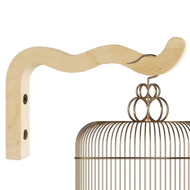 Natural Wood Wall Plant Hangers - Garden and Outdoor