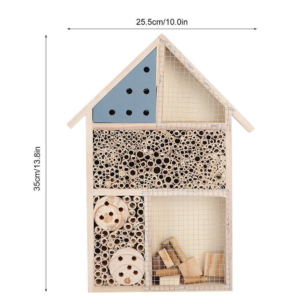 Insect Bee House Wooden - Birds and Animals